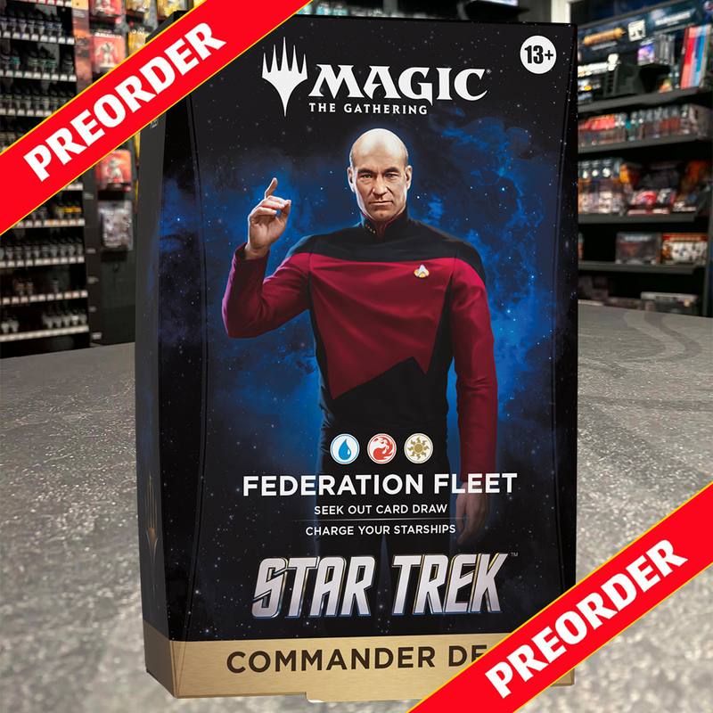 Magic: The Gathering Star Trek Commander Deck - Federation Fleet *Preorder*