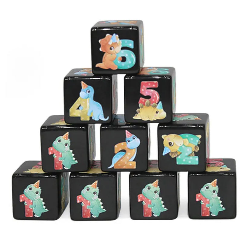 PartySaur! D6 Dice Set (10xD6's)