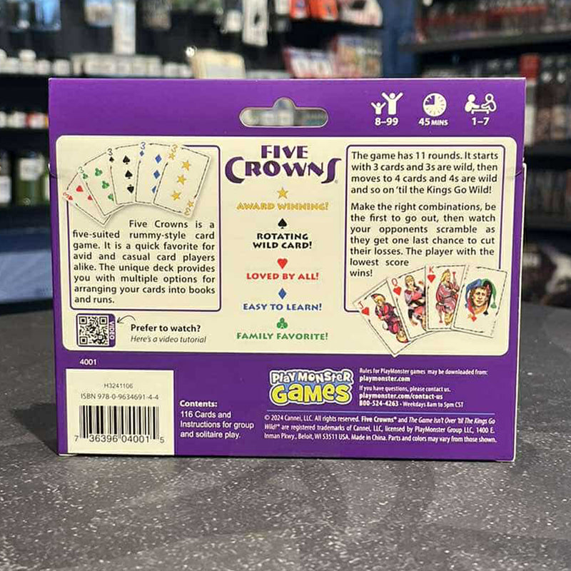 Five Crowns - The Five Suited Rummy-Style Card Game