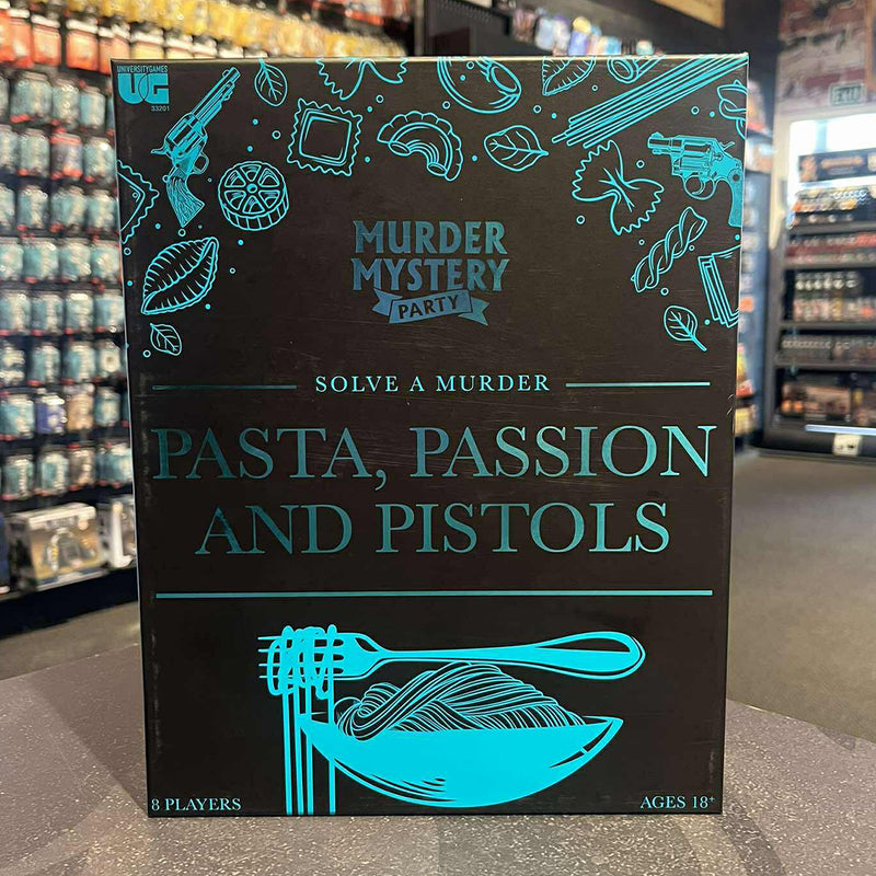 Murder Mystery Party - Pasta, Passion and Pistols