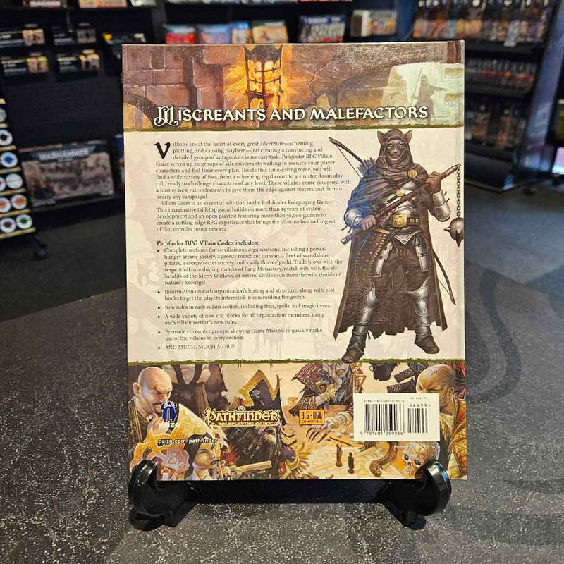 Pathfinder First Edition - Villain Codex - Pocket Edition