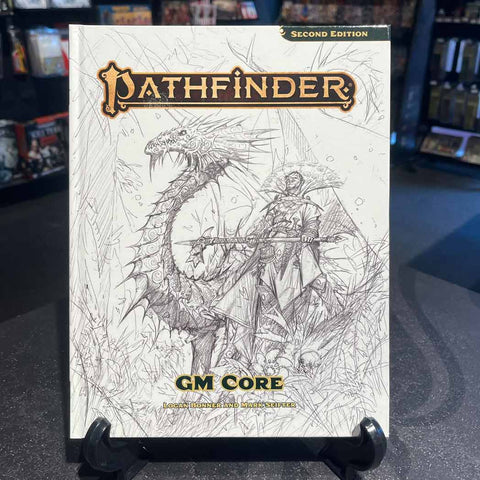 Pathfinder Second Edition Remaster: GM Core Sketch Cover