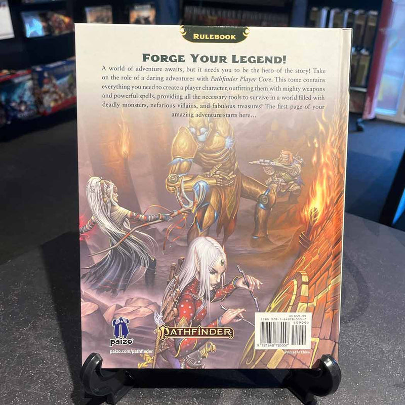 Pathfinder Second Edition Remaster: Players Core Sketch Cover