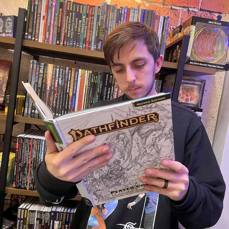 Pathfinder Second Edition Remaster: Players Core Sketch Cover
