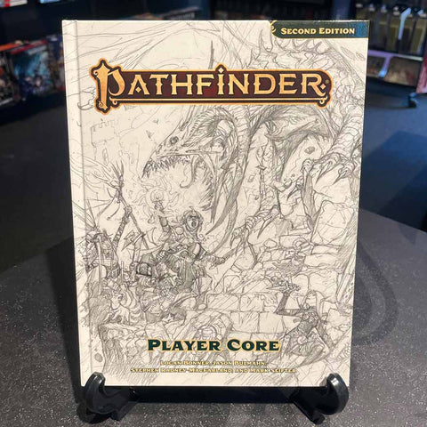 Pathfinder Second Edition Remaster: Players Core Sketch Cover