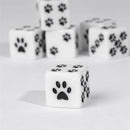 Paw Print D6 Dice Set (9xPaw Print D6's)
