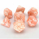 Persikos - 7 Piece Polyhedral Dice Set + Dice Bag