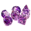 Pink Lemonade - 7 Piece Polyhedral Dice Set + Dice Bag