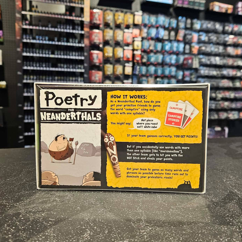 Poetry For Neanderthals (By Exploding Kittens)