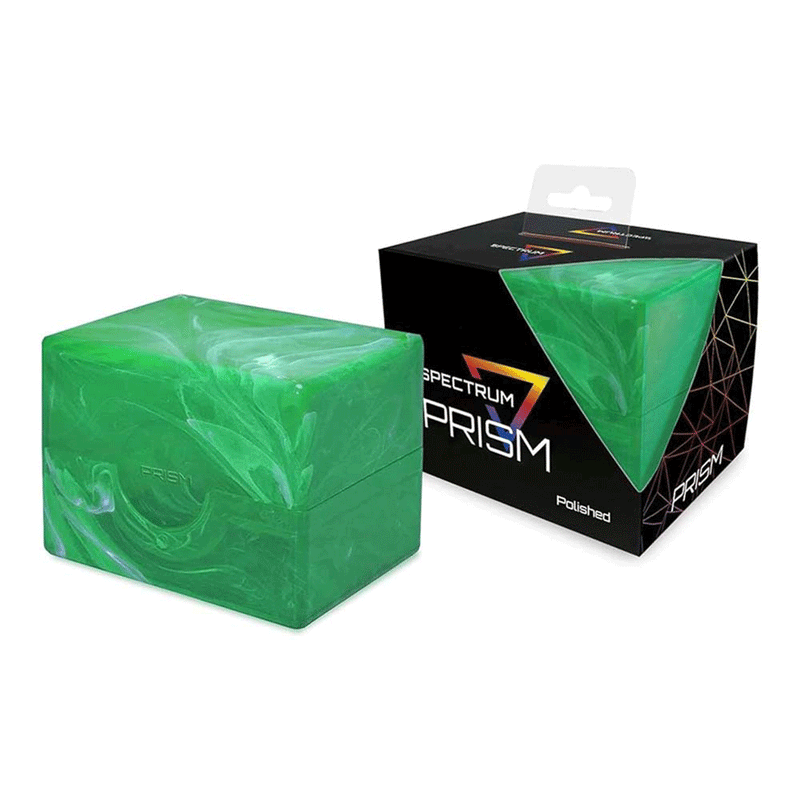 BCW Prism Deck Case – Polished – Jade Green