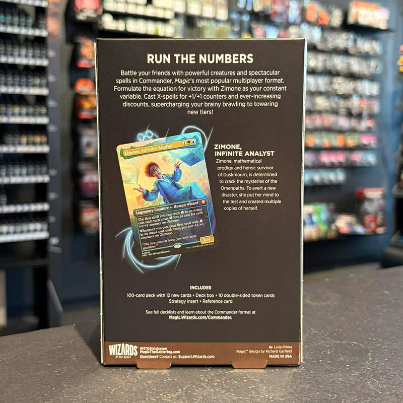 Magic: The Gathering Secrets of Strixhaven Commander Deck - Quandrix Unlimited