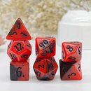 Queen of the Damned - 7 Piece Polyhedral Dice Set + Dice Bag