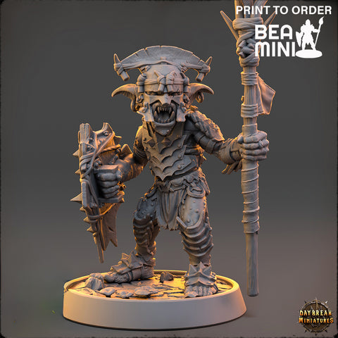 Effa da Tredzle - Goblins da Tredzle | BeaMini Print to Order Miniatures
