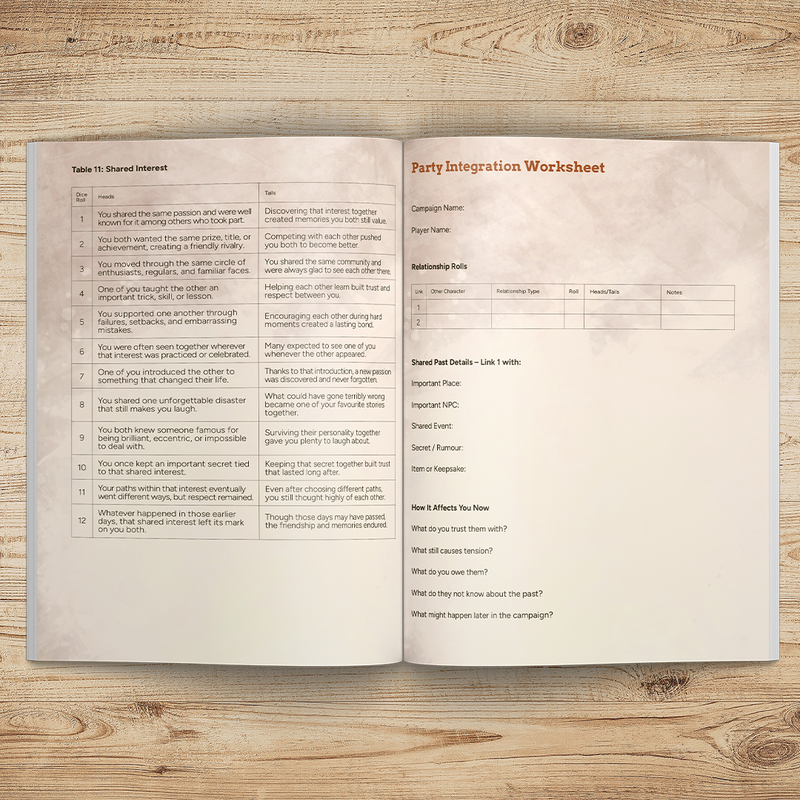 Party Integration Workbook