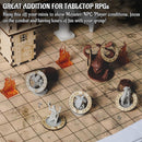 RPG Wooden Condition Rings - 29 Conditions & Spells (106 Condition Rings )