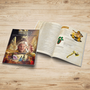 "Trinkets & Treasures by Bea Books, a tabletop RPG resource packed with random loot tables, magical treasures, trinkets, gems, and adventure rewards."