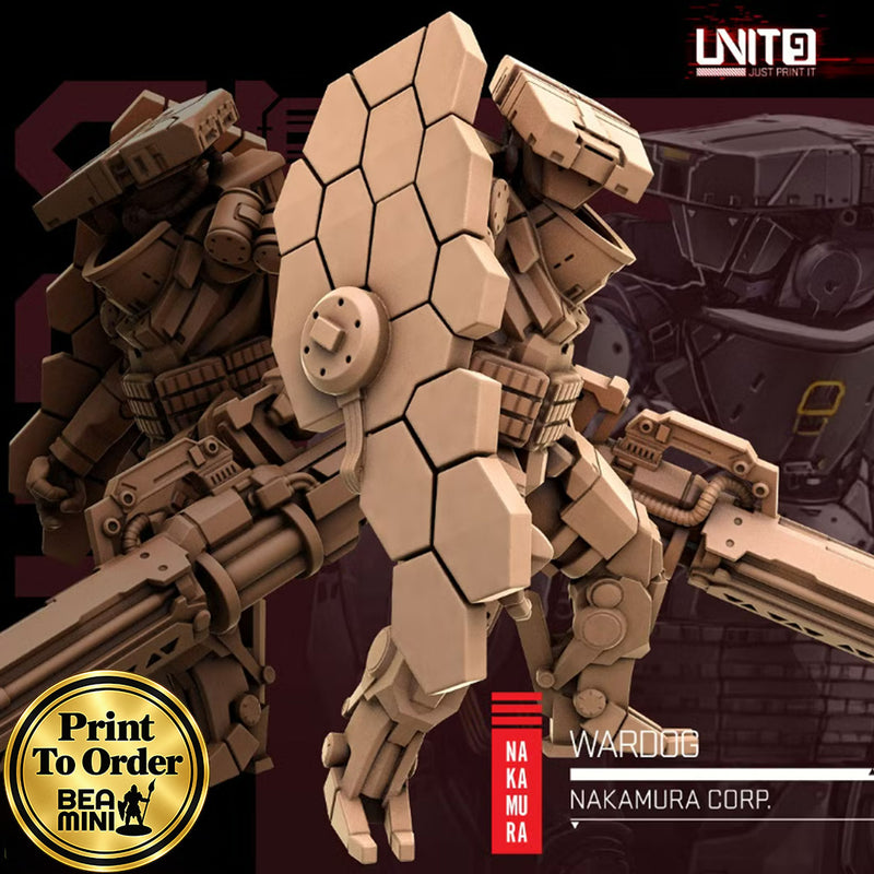Wardog | BeaMini Print to Order Miniatures
