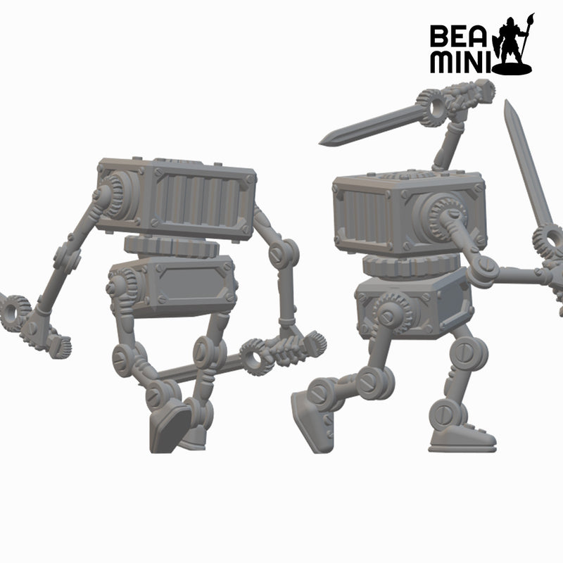 Duodrones | BeaMini Unpainted RPG Miniatures
