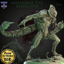 Akhaddon the Desolator | BeaMini Print to Order Miniatures