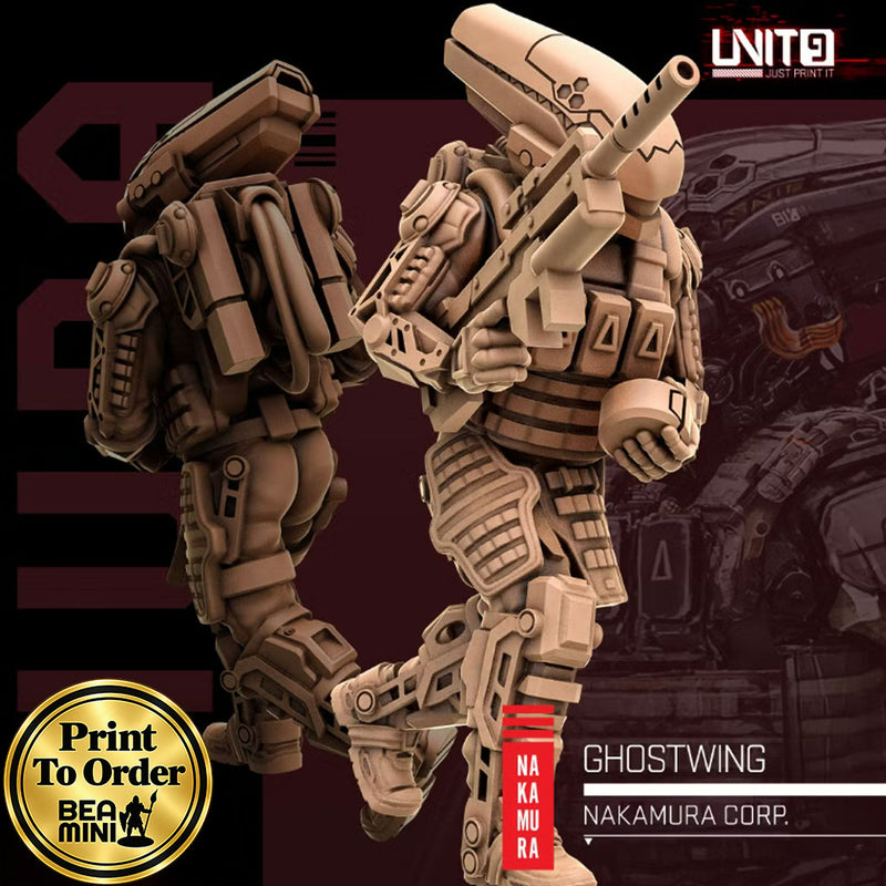 Ghostwing | BeaMini Print to Order Miniatures