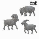 Goats | BeaMini Unpainted RPG Miniatures
