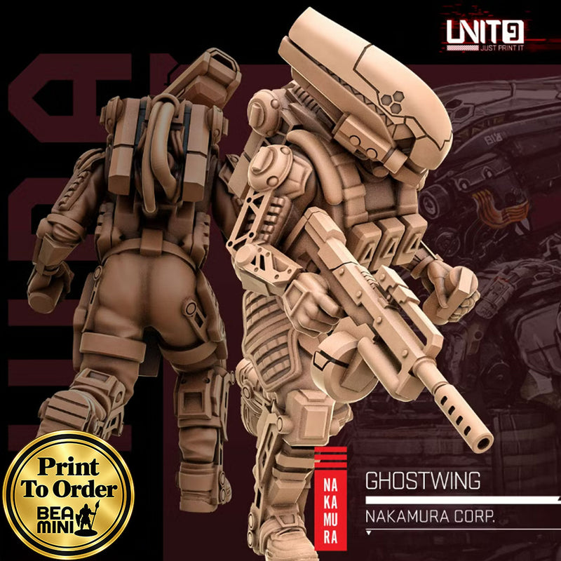 Ghostwing | BeaMini Print to Order Miniatures