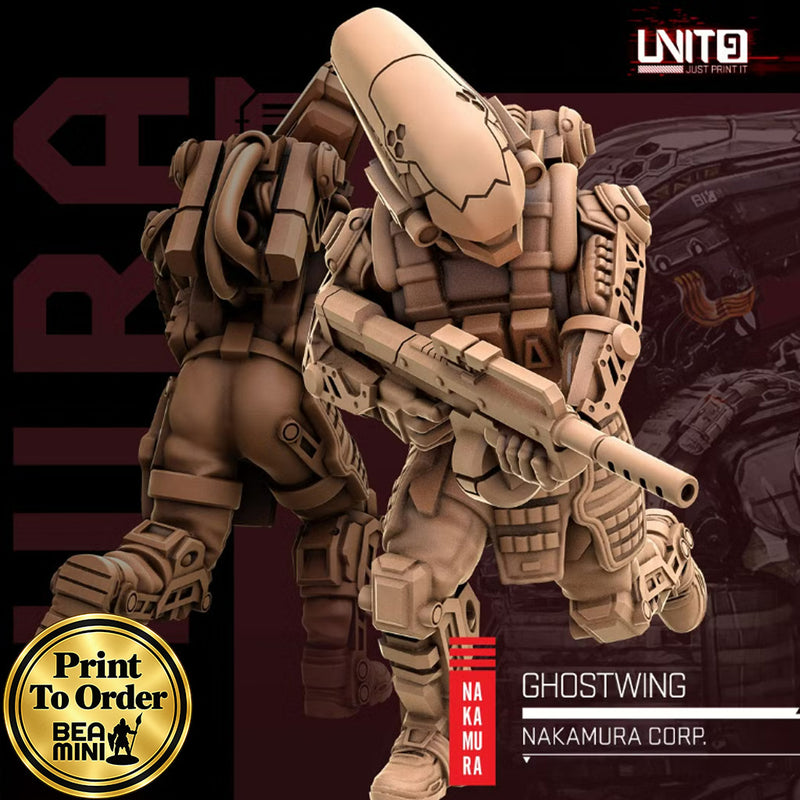 Ghostwing | BeaMini Print to Order Miniatures
