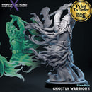 Ghostly Warrior 1 | BeaMini Print to Order Miniatures