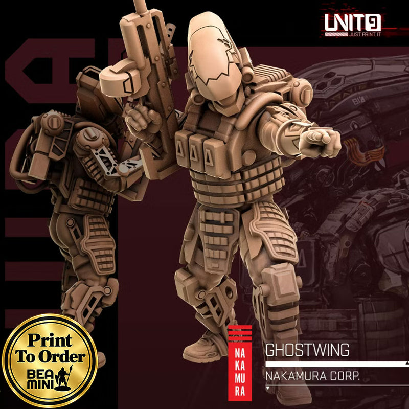 Ghostwing | BeaMini Print to Order Miniatures