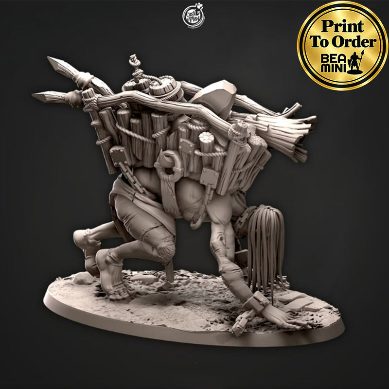 Boulder Hauler | BeaMini Print to Order Miniatures