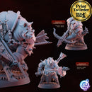 Swinefolk Crossbowmen | BeaMini Print to Order Miniatures