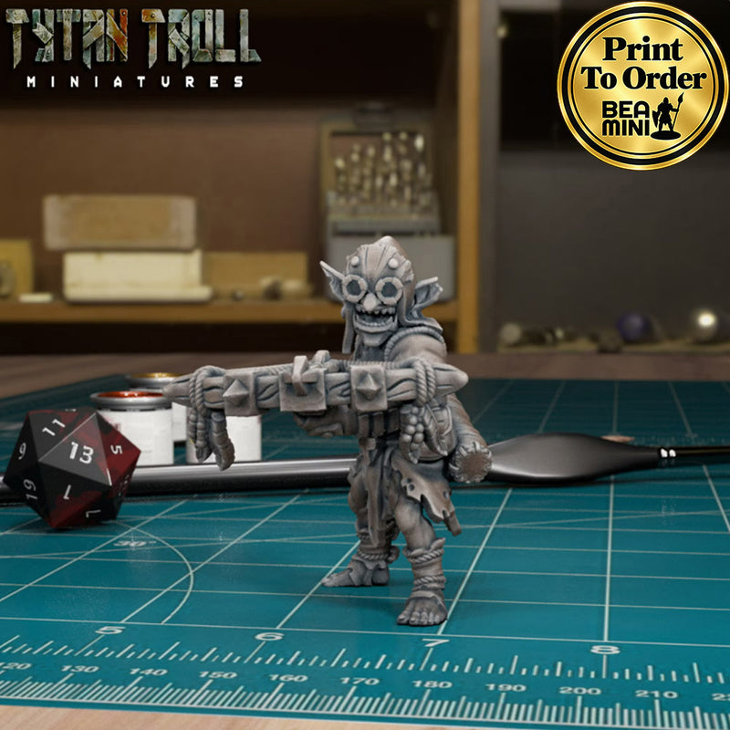 Goblin Ranger 03 | BeaMini Print to Order Miniatures