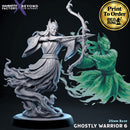 Ghostly Warrior 6 | BeaMini Print to Order Miniatures