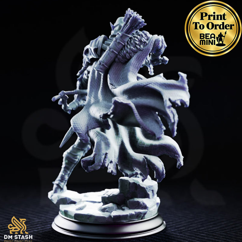 Karazor, Elf Ranger | BeaMini Print to Order Miniatures
