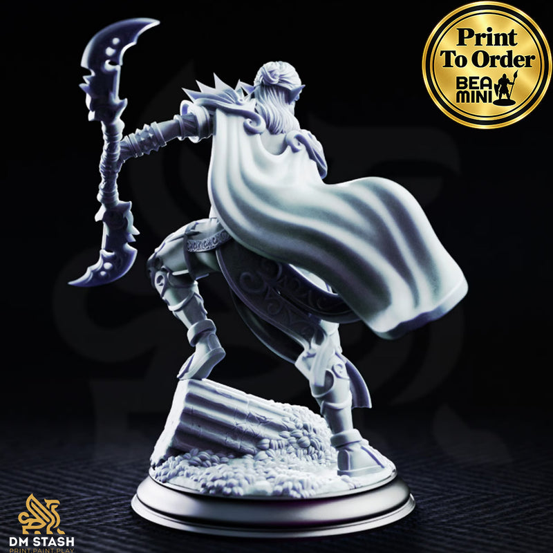 Ilyara Deri, Drow Assassin | BeaMini Print to Order Miniatures