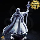 Glydnos, Elf Cleric | BeaMini Print to Order Miniatures