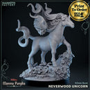 Neverwood Unicorn | BeaMini Print to Order Miniatures