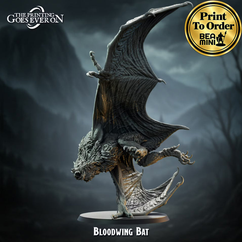 Bloodwing Bat | BeaMini Print to Order Miniatures