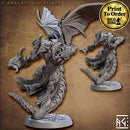 Flamagath - Dragonborn Sorcerer | BeaMini Print to Order Miniatures