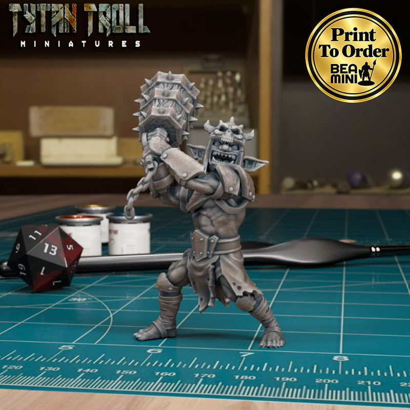 Goblin Heavy 06 | BeaMini Print to Order Miniatures