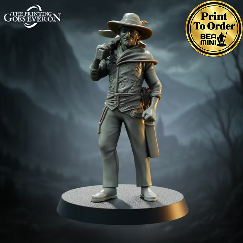Bandit A | BeaMini Print to Order Miniatures