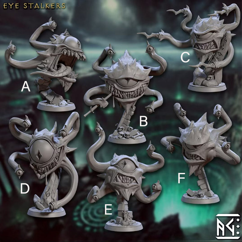 Eye Stalkers | BeaMini Print to Order Miniatures