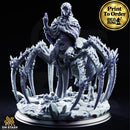 Drider Matron - Xarinath | BeaMini Print to Order Miniatures