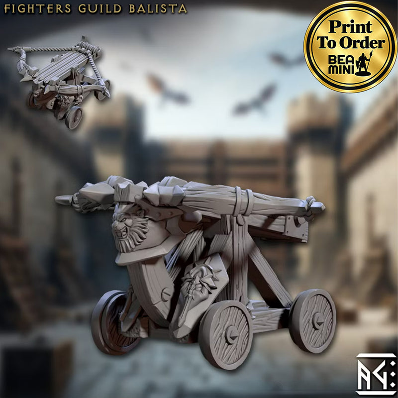 Fighters Guild Balista | BeaMini Print to Order Miniatures
