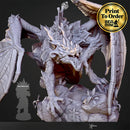 Kalothen, Poison Green Dragon | BeaMini Print to Order Miniatures