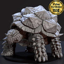 Terra, the Gigatortoise | BeaMini Print to Order Miniatures