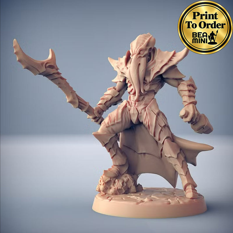Mindflayer - E | BeaMini Print to Order Miniatures