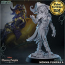 Momma Pumpka A | BeaMini Print to Order Miniatures