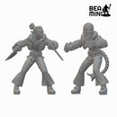 Drow Monks | BeaMini Unpainted RPG Miniatures