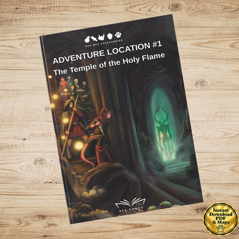 Adventure Location: The Temple of the Holy Flame